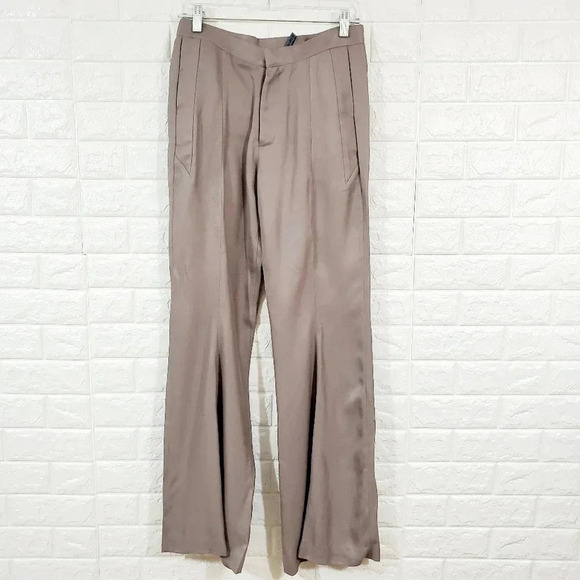 TODD LYNN Yaluk high-rise twill wide-leg pants - Picture 4 of 10